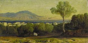 Argostoli and the Black Mountain, 1853.